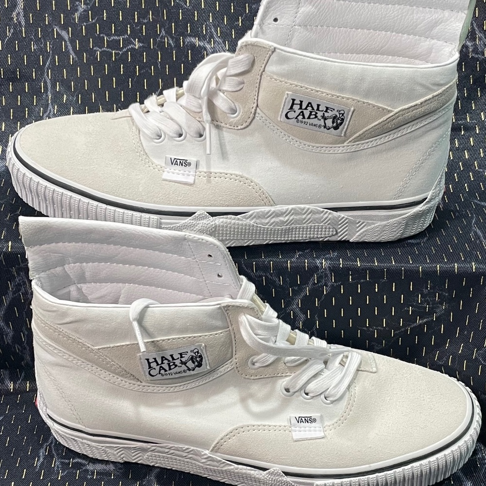 VANS CAP MASH HIGH LX - WHITE - MENS